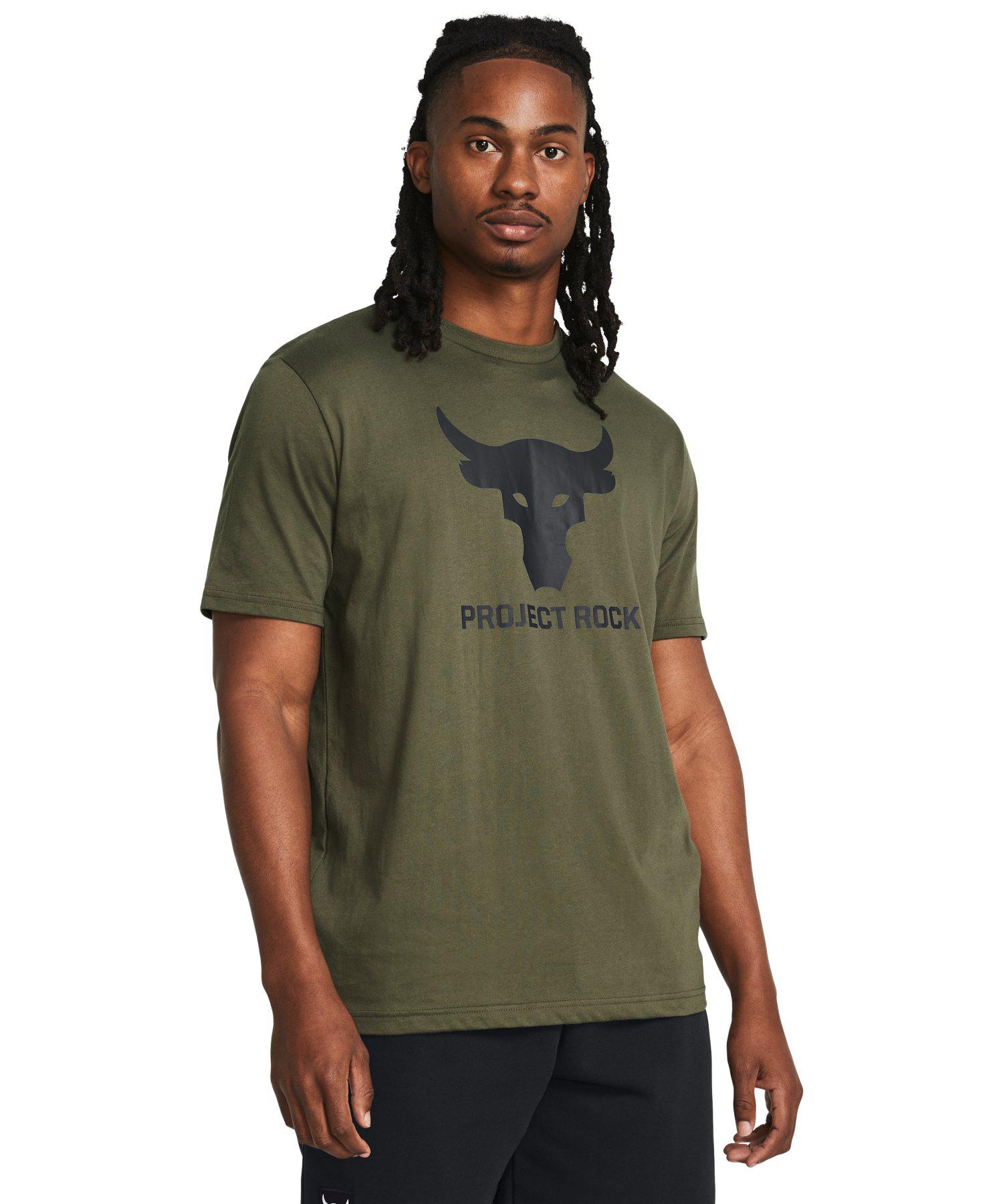 【父の日】公式 アンダーアーマー UNDER ARMOUR UA UAプロジェクトロック グラフィック ショートスリーブTシャツ（トレーニング/MEN） 1383191 Tシャツ 半袖 アウトドア スポーツ ジム 運動 部活 メンズ 吸汗 ドライ