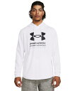 公式 アンダーアーマー UNDER ARMOUR UA UAライバルテリー グラフィック フーディー（トレーニング/MEN） 1386047 パーカー&トレーナー スウェット アウトドア スポーツ ジム 運動 部活 メンズ 長袖 フード ポケット 吸汗 ドライ