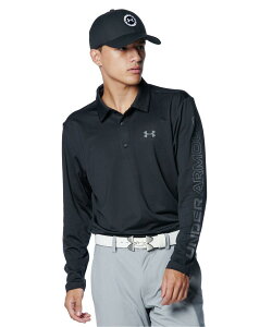 【30%OFF】公式 アンダーアーマー UNDER ARMOUR UA UAプレーオフ ワードマーク ロングスリーブ ポロ(ゴルフ/MEN) 1388305 アウトドア スポーツ ジム 運動 部活 メンズ 長袖 ドライ 吸汗 速乾 通気性 ストレッチ