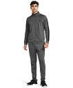 公式 アンダーアーマー UNDER ARMOUR メンズ UAライバル 二ット トラックスーツ スポーツスタイル セットアップ 上下セットアップ ジャージ上下 ...