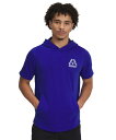 【30%OFF】公式 アンダーアーマー UNDER ARMOUR メンズ UAプロジェクトロック ブラッドスウェットリスペクト ショートスリーブ テリー フーディー スポーツスタイル フリース 7200 パーカー 1389938 アウトドア ジム 運動 部活 半袖 フード 軽量 速乾 カンガルーポケット