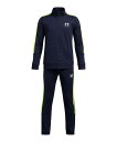 【30%OFF】公式 アンダーアーマー UNDER ARMOUR キッズ UAアイコン 二ット トラックスーツ スポーツスタイル セットアップ 6800 トラッ...