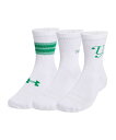 公式 アンダーアーマー UNDER ARMOUR ユニセックス UAスポーツスタイル コットン ノベルティ クルーソックス (3足セット) Sportstyle...