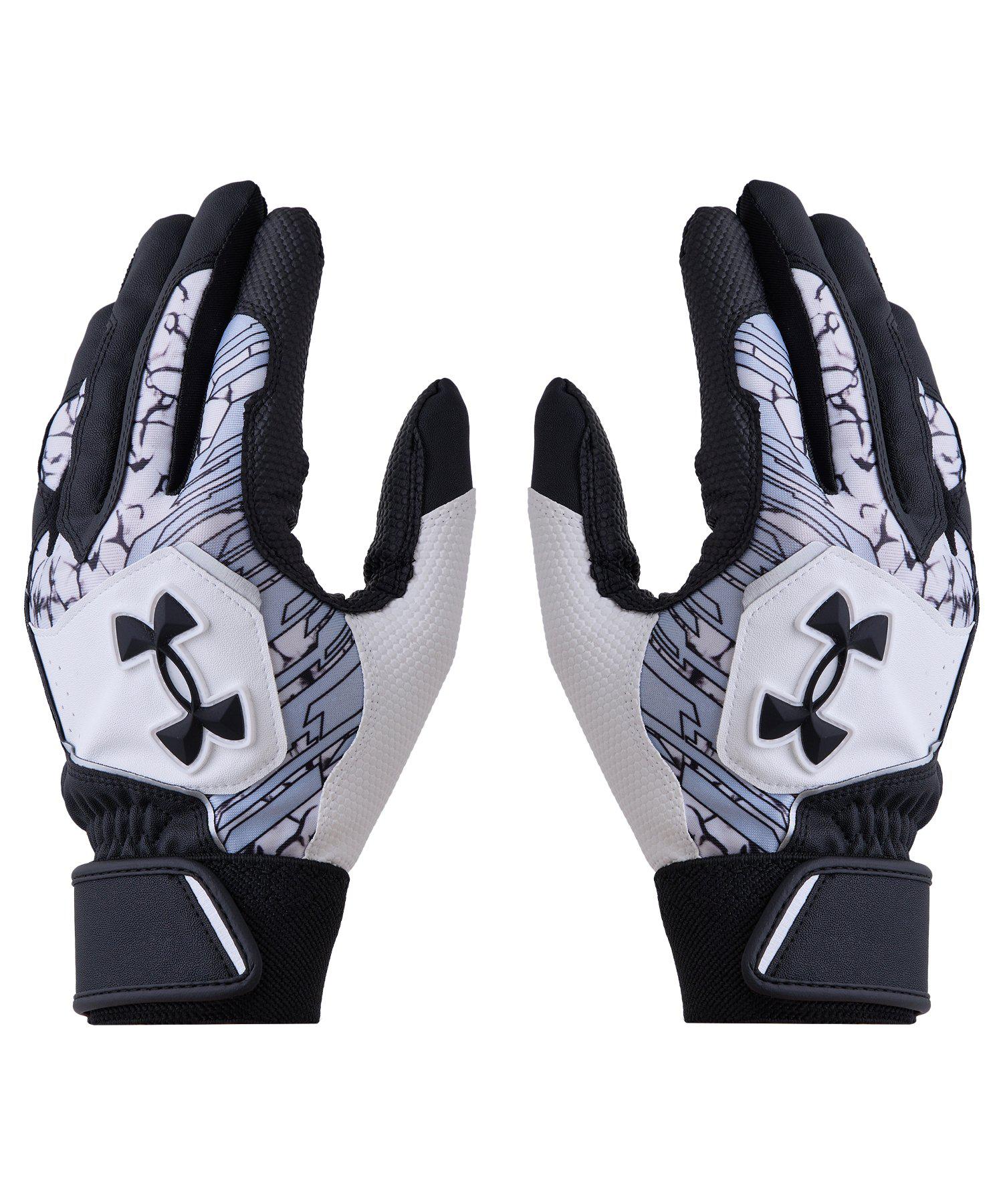 公式 アンダーアーマー UNDER ARMOUR メンズ UAクリーンアップ バッティンググローブ Baseball 手袋 3100 グローブ 6001310