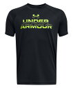 公式 アンダーアーマー UNDER ARMOUR UA UAテック スプリット ワードマーク ショートスリーブTシャツ(トレーニング/KIDS) 1383010