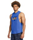 公式 アンダーアーマー UNDER ARMOUR UA UAプロジェクトロック エルエフジー グラフィック スリーブレス フーディー(トレーニング/MEN) 1...