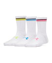 公式 アンダーアーマー UNDER ARMOUR ウィメンズ UAエッセンシャル ノベルティ クルー ソックス (3足セット) Train 靴下 1382942