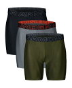 公式 アンダーアーマー UNDER ARMOUR メンズ UAパフォーマンステック メッシュ 6インチ アンダーウェア (3枚セット) Train ボクサーパン...