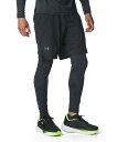 公式 アンダーアーマー UNDER ARMOUR メンズ UAモチベート ジャカード レギンス Train レギンス&タイツ ベースレイヤー 6007381