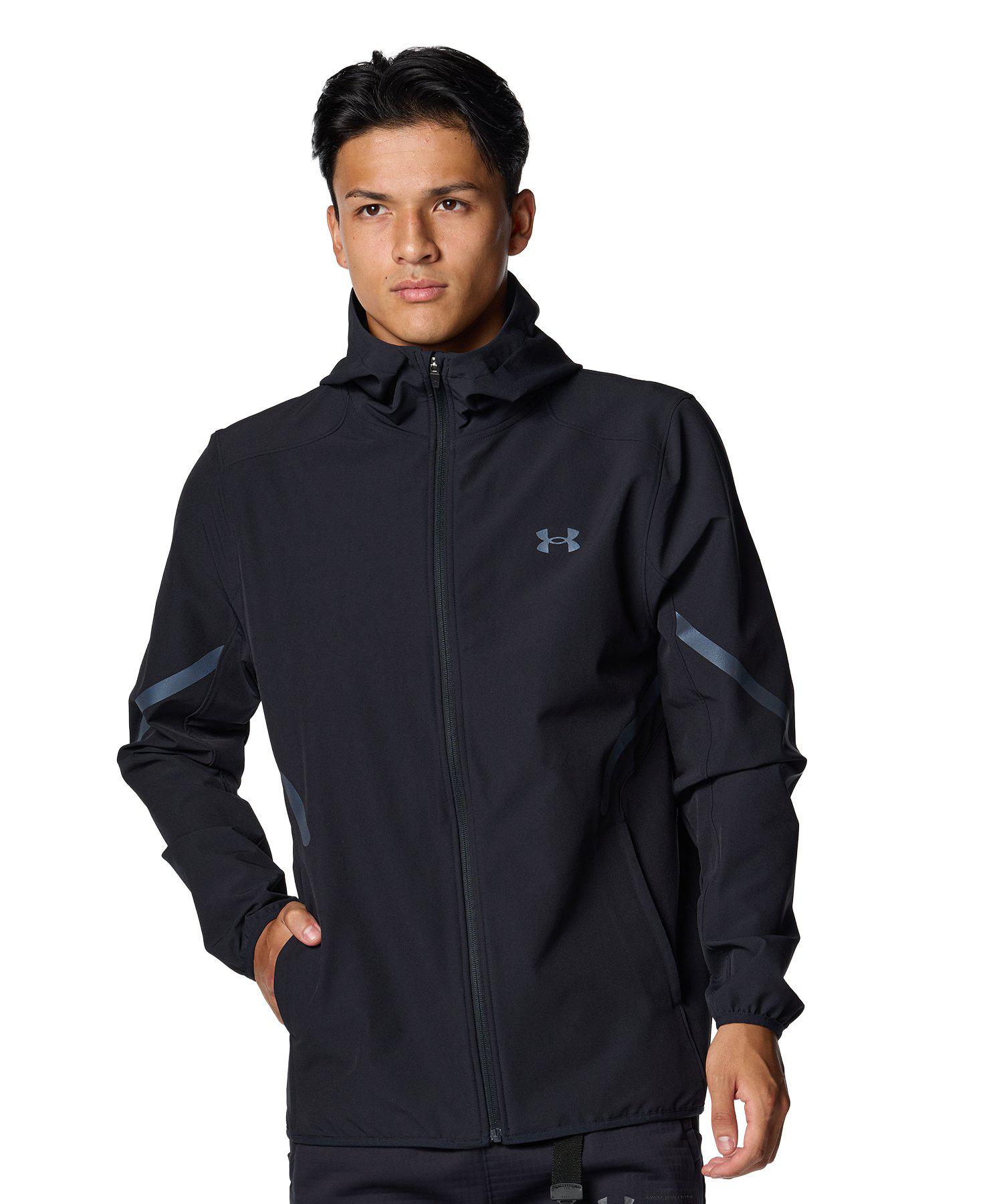 公式 アンダーアーマー UNDER ARMOUR メンズ UAブラッシュドウーブン リフレクト ジャケット Train ジャケット アウター ウインドブレーカー 6007741