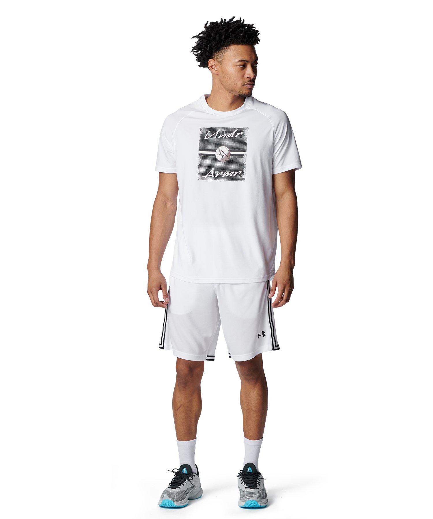公式 アンダーアーマー UNDER ARMOUR メンズ UAネクストジェン ライン ショーツ Ba...