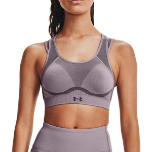 公式 アンダーアーマー UNDER ARMOUR UAバニッシュ シームレス ミッドブラ トレーニング レディース 1344326 スポーツブラ 揺れない