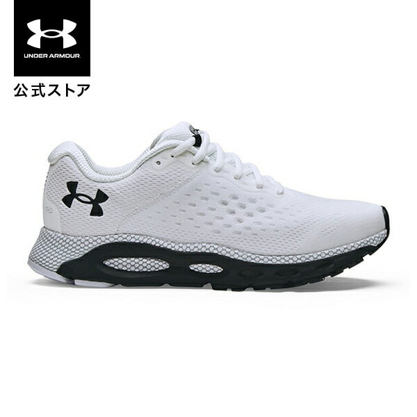 公式 アンダーアーマー UNDER ARMOUR UAホバー インフィニット 3 ランニング レギュラー メンズ 3023540 シューズ ランシュー ランニングシューズ スニーカー ローカット ブラック ホワイト 黒 白 ロゴ クッション マラソン ジョギング 陸上 部活 スポーツ 運動靴