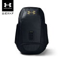 公式 アンダーアーマー UNDER ARMOUR UAコンテイン トレーニング メンズ 1354935 バッグ バックパック リュック リュックサック メンズ レディース 撥水 35L ロゴ ブラック ゴールド 黒 旅行 アウトドア 通勤 通学 部活 パソコン収納 靴収納 大容量 多機能 ポケット カバン