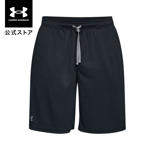 公式 アンダーアーマー UNDER ARMOUR メンズ トレーニング ハーフパンツ UA テック メッシュ ショーツ ショートパンツ 1358564 アウトドア ジム 半ズボン ポケット 吸汗 抗菌 防臭 ヒートギア ハーフパンツ ショートパンツ 半ズボン