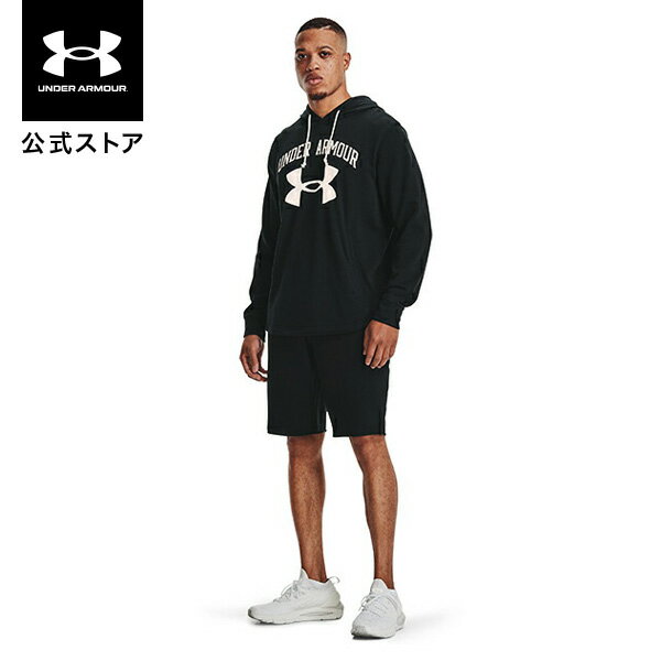 【40 OFF】【父の日】公式 アンダーアーマー UNDER ARMOUR メンズ トレーニング ハーフパンツ UA ライバルテリー ショーツ スウェット フリース ショートパンツ 半ズボン1361631 短パン ハーパン ロゴ 吸汗速乾 ポケット アウトドア スポーツ ジム 運動 部活