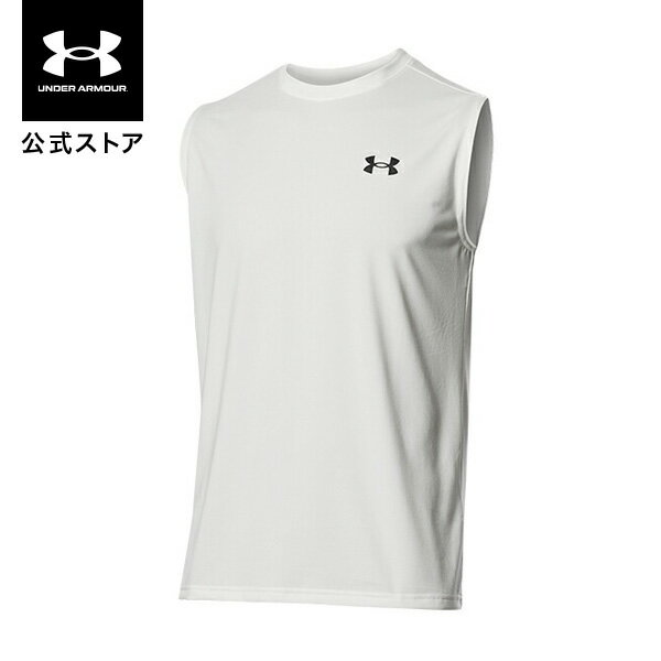 【父の日】公式 アンダーアーマー UNDER ARMOUR メンズ トレーニング Tシャツ UA テック スリーブレス ノースリーブ タンクトップ 1367452 ジム 速乾 抗菌 防臭 フィット 吸汗 伸縮 ストレッチ…