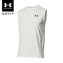 公式 アンダーアーマー UNDER ARMOUR メンズ トレーニング Tシャツ UA テック スリーブレス ノースリーブ タンクトップ 1367452 ジム 速乾 抗菌 防臭 フィット 吸汗 伸縮 ストレッチ タンクトップ ノースリーブ シャツ スリーブレス