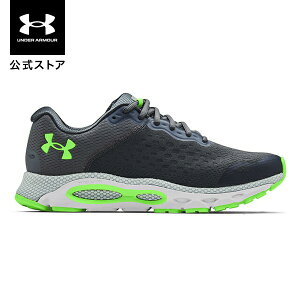 公式 アンダーアーマー UNDER ARMOUR UA ホバー インフィニット 3 ランニング レギュラー メンズ 3023540 シューズ ランシュー ランニングシューズ スニーカー メンズスニーカー ローカット グレー グリーン 軽量 クッション マラソン ジョギング 陸上 部活 スポーツ 運動靴