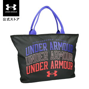 公式 アンダーアーマー UNDER ARMOUR UA グラフィック トート コジェンダー トレーニング レディース 1364670 バッグ トートバッグ エコバッグ ジムバッグ 肩掛け 撥水 耐久 20L ブラック 黒 ファスナー付き 横型 ジム ヨガ ポケット 軽量 アウトドア 旅行