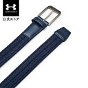 公式 アンダーアーマー UNDER ARMOUR UA メンズ ゴルフ ブレイド ベルト 1361569 ゴルフウェア ゴルフベルト メンズベルト 穴なし ストレッチ フィット 革 バックル ロゴ アウトドア スポーツ ジム 運動 部活 その1