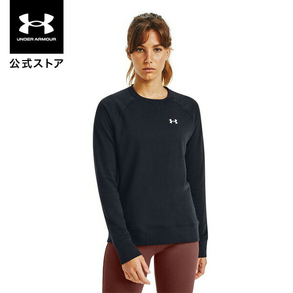 公式 アンダーアーマー UNDER ARMOUR UA ライバルテリー クルー トレーニング レディース 1360959 裏毛のサムネイル