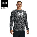 【30%OFF】公式 アンダーアーマー UNDER ARMOUR メンズ トレーニング Tシャツ UA ABCカモ ロングスリーブTシャツ 長袖 ロンT 1366466 アウトドア スポーツ ジム 運動 部活 チャージドコットン 吸汗 速乾 ドライ