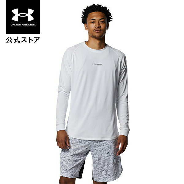 楽天アンダーアーマー公式 楽天市場店【50％OFF】【父の日】公式 アンダーアーマー UNDER ARMOUR UA ロングショット ロングスリーブ Tシャツ 1.5 バスケットボール メンズ 1368856 Tシャツ シャツ 長袖 ロンT トップス カットソー スポーツウェア ロゴ 吸汗速乾 抗菌 防臭 アウトドア 運動 部活 スポーツ ジム