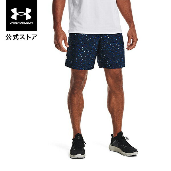 セール価格 公式 アンダーアーマー UNDER ARMOUR UA メンズ トレーニング ウーブン アダプト ショーツ 1361436 ハーフパンツ ショートパンツ 短パン ハーパン 半ズボン ロゴ ドローコード 調節可能 ポケット アウトドア スポーツ ジム 運動 部活