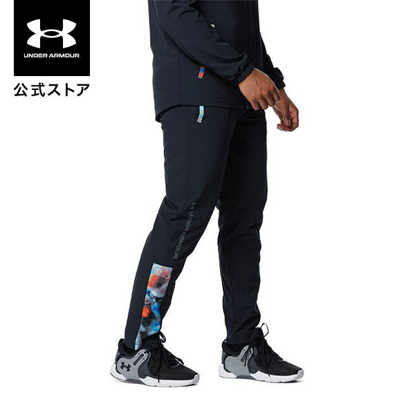 公式 アンダーアーマー UNDER ARMOUR UA トリコット ライン ウーブン パンツ トレーニング メンズ 1368951 アウター アウトドア スポーツ ジム 運動 部活 長ズボン ロングパンツ 起毛 撥水 ドライ ストレッチ