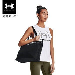 公式 アンダーアーマー UNDER ARMOUR UA レディース トレーニング フェイバリット 20L 1369214 バッグ トートバッグ エコバッグ ジムバッグ 肩掛け 撥水 耐久 ブラック ホワイト 黒 白 ナイロン ファスナー付き 横型 ジム ポケット 軽量 アウトドア キャンプ 旅行 鞄 カバン