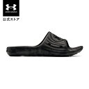 公式 アンダーアーマー UNDER ARMOUR メンズ ライフスタイル サンダル UA ロッカー カモ 3024449 アウトドア スポーツ ジム 運動 部活 速乾 排水穴 フィット 快適 スリッパ サンダル 1