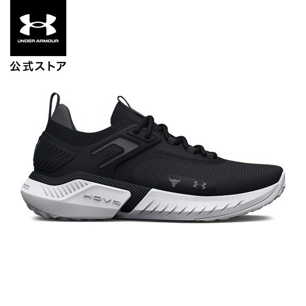 【父の日】公式 アンダーアーマー UNDER ARMOUR UA メンズ トレーニング プロジェクトロック5 3025435 シューズ トレシュー スニーカー ローカット クッション ロゴ 軽量 通気性 ジム ヨガ スポーツ 運動靴