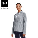 公式 アンダーアーマー UNDER ARMOUR UA ライバルテリー プル オーバー フーディー トレーニング レディース 1360958 フリース 起毛 アウトドア スポーツ ジム 運動 部活 長袖 パーカー フード 軽量 伸縮性 カンガルーポケット