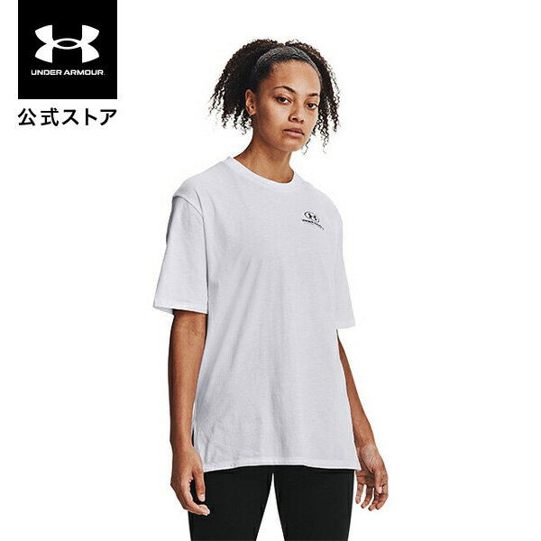 セール価格 公式 アンダーアーマー UNDER ARMOUR UA オーバーサイズ グラフィックショートスリーブ トレーニング レディース 1363206 Tシャツ シャツ 半袖 トップス カットソー スポーツウェア トレーニングウェア ロゴ ワンポイント 吸汗速乾 運動 部活 スポーツ ジムのサムネイル
