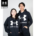 【40%OFF】公式 アンダーアーマー UNDER ARMOUR UA メンズ トレーニング パーカー ライバルフリース フーディー 〈ビッグロゴ〉 長袖 トッ...