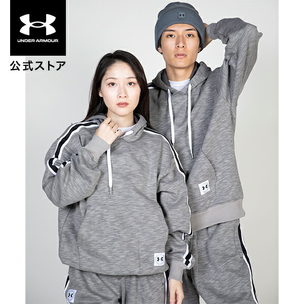 【40%OFF】公式 アンダーアーマー UNDER ARMOUR UA メンズ トレーニング パーカー エッセンシャルヘリテージ フリース フーディー 1373813 長袖 トップス プルオーバー メンズウェア ロゴ ワンポイント ポケット 裏起毛 吸汗速乾 スポーツ ジム 運動 部活