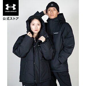 公式 アンダーアーマー UNDER ARMOUR UA メンズ トレーニング ジャケット アウター インサレート 1375527 長袖 ダウンジャケット ジップアップ フーディー スポーツウェア トレーニングウェア ポケット 防寒 撥水 アウトドア スポーツ ジム 運動 部活