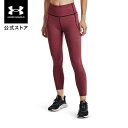 【母の日】【アウトレット】公式 アンダーアーマー UNDER ARMOUR UA メリディアン アンクル レギンス ヘザー トレーニング レディース 1369005 ベースレイヤー インナー アンダーシャツ スポーツレギンス トレーニングウェア ハイウエスト 抗菌防臭 フィットネス ジム ラン