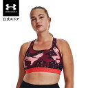 公式 アンダーアーマー UNDER ARMOUR UA プロジェクトロック ブラ プリント トレーニング レディース 1369947 スポーツブラ スポブラ ブラジャー フィットネスブラ パッド付き トレーニングウェア スポーツ フィットネス ジム ヨガ ランニング