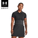 公式 アンダーアーマー UNDER ARMOUR UA レディース ゴルフ ジンジャー ショートスリーブ ポロ 〈ポイント〉 1370135 半袖 トップス シャツ ゴルフウェア ロゴ 通気性 吸汗速乾 抗菌 防臭 紫外線カット アウトドア 運動 部活 スポーツ ジム