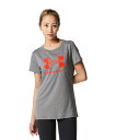 アンダーアーマー 【母の日】【30%OFF】公式 アンダーアーマー UNDER ARMOUR レディース トレーニング Tシャツ UA テック ショートスリーブTシャツ 〈ビッグロゴ〉 半袖ウィメンズ1378308 半袖Tシャツ 吸汗速乾 抗菌防臭 スポーツウェア スポーツ アウトドア ジム ランニング ウェア 部活