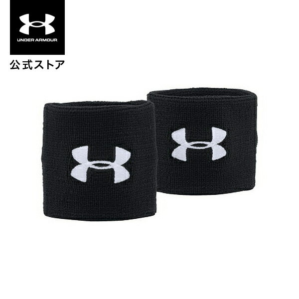 公式 アンダーアーマー UNDER ARMOUR UA メンズ トレーニング パフォーマンス リストバンド 1276991 両手用 2個セット スポーツ 吸汗速乾 ロゴ 刺繍 ワンポイント ランニング ダンス ヨガ ジョギング サッカー アウトドア ジム 運動 部活