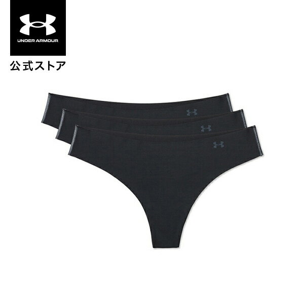 【30%OFF】公式 アンダーアーマー UNDER ARMOUR UA レディース トレーニング ピュアストレッチ ソング 3枚セット 1325615 ボクサージョック ボクサーパンツ 下着 インナー アンダーウェア ショーツ Tバック シームレス 抗菌 防臭 コットン スポーツ ジム 運動 部活