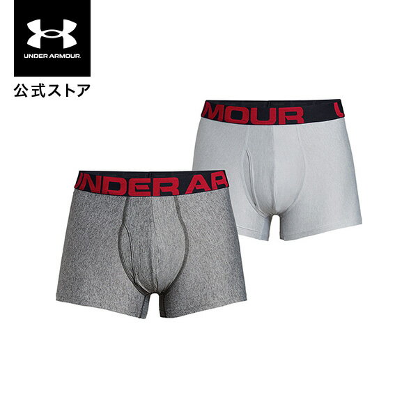 【50%OFF】公式 アンダーアーマー UNDER ARMOUR UA メンズ トレーニング テック 3インチ アンダーウェア 2枚セット 1358555 ボクサージョック ボクサーパンツ 下着 インナー ロゴ 吸汗速乾 抗…