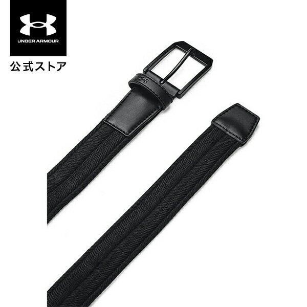 【50 OFF】【父の日】公式 アンダーアーマー UNDER ARMOUR UA メンズ ゴルフ ブレイド ベルト 1361569 ゴルフウェア ゴルフベルト メンズベルト 穴なし ストレッチ フィット 革 バックル ロゴ アウトドア スポーツ ジム 運動 部活