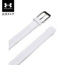 ゴルフ用ベルト メンズ 【30%OFF】公式 アンダーアーマー UNDER ARMOUR UA メンズ ゴルフ ブレイド ベルト 1361569 ゴルフウェア ゴルフベルト メンズベルト 穴なし ストレッチ フィット 革 バックル ロゴ アウトドア スポーツ ジム 運動 部活