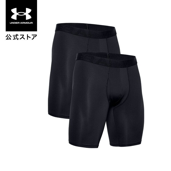 【50%OFF】公式 アンダーアーマー UNDER ARMOUR UA メンズ ライフスタイル テック メッシュ 9インチ アンダーウェア 2枚セット 1363624 ボクサージョック ボクサーパンツ 下着 インナー アンダ…