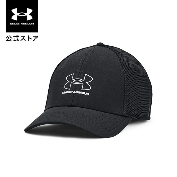 【父の日】公式 アンダーアーマー UNDER ARMOUR UA メンズ ゴルフ キャップ 帽子 アイソチル ドライバー メッシュキャップ 1369804 アウトドア スポーツ ジム 運動 部活 通気性 フィット 軽量 キャップ＆ビーニー 帽子