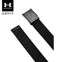 ゴルフ用ベルト メンズ 【30%OFF】公式 アンダーアーマー UNDER ARMOUR UA メンズ ゴルフ ウェビングベルト 1369819 スポーツ ストレッチ リバーシブル 調節可能 金属 アウトドア スポーツ ジム 運動 部活